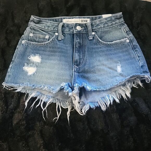 Lovers + Friends Denim Shorts - Picture 1 of 8